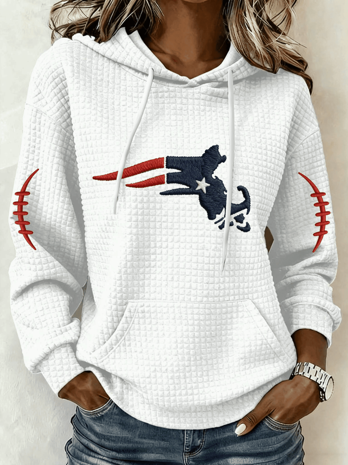 New England Football Hoodie New England Strong Apparel NEP Merch Gifts For Wife - Mouldkingstore