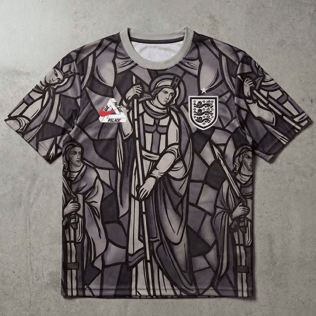 Palace x England Football 2026 World Cup Collab Jersey Game Day Apparel Gifts For Football Fan