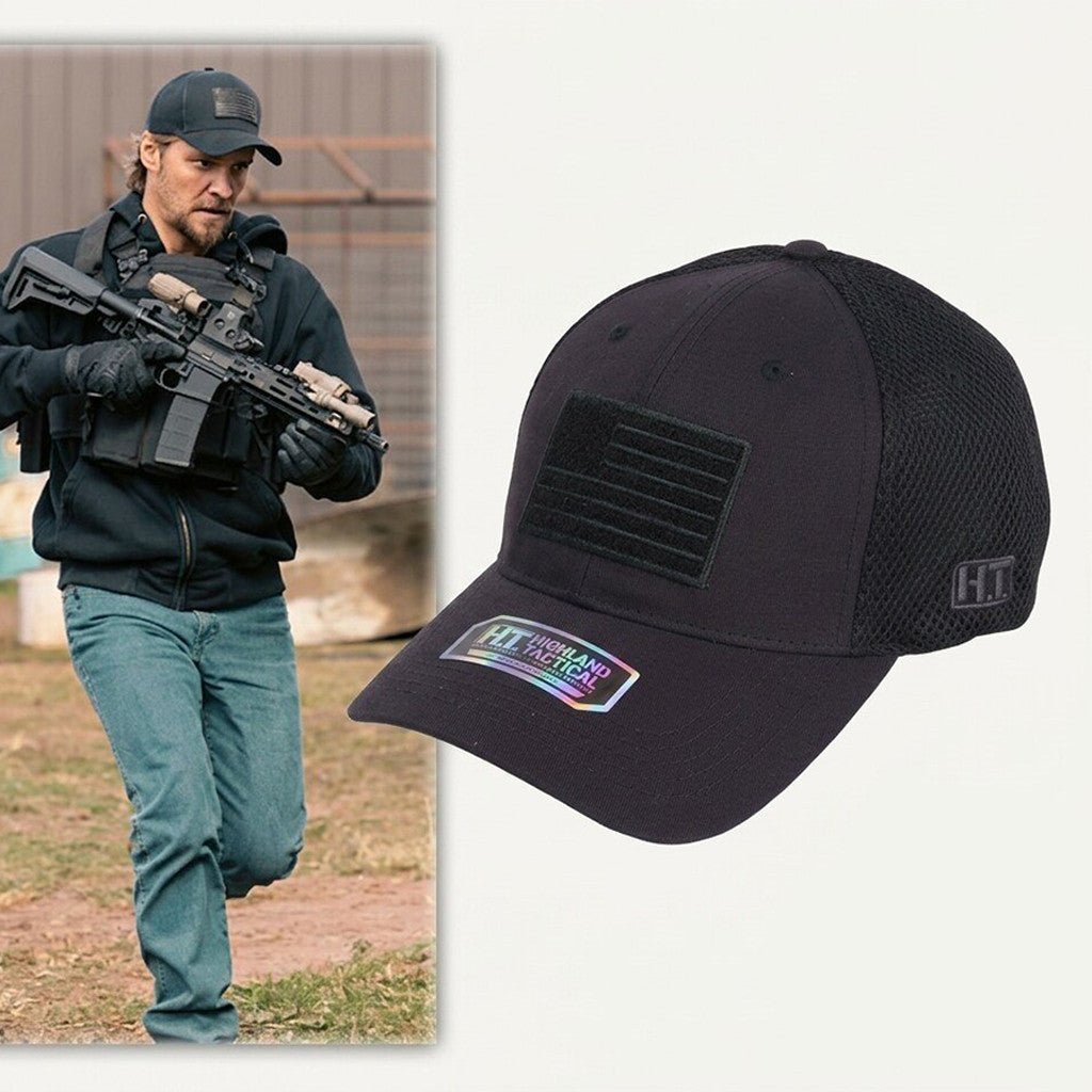Kayce Dutton Luke Grimes On Marshals In Low Places Highland Tactical American Flag Hat Gifts
