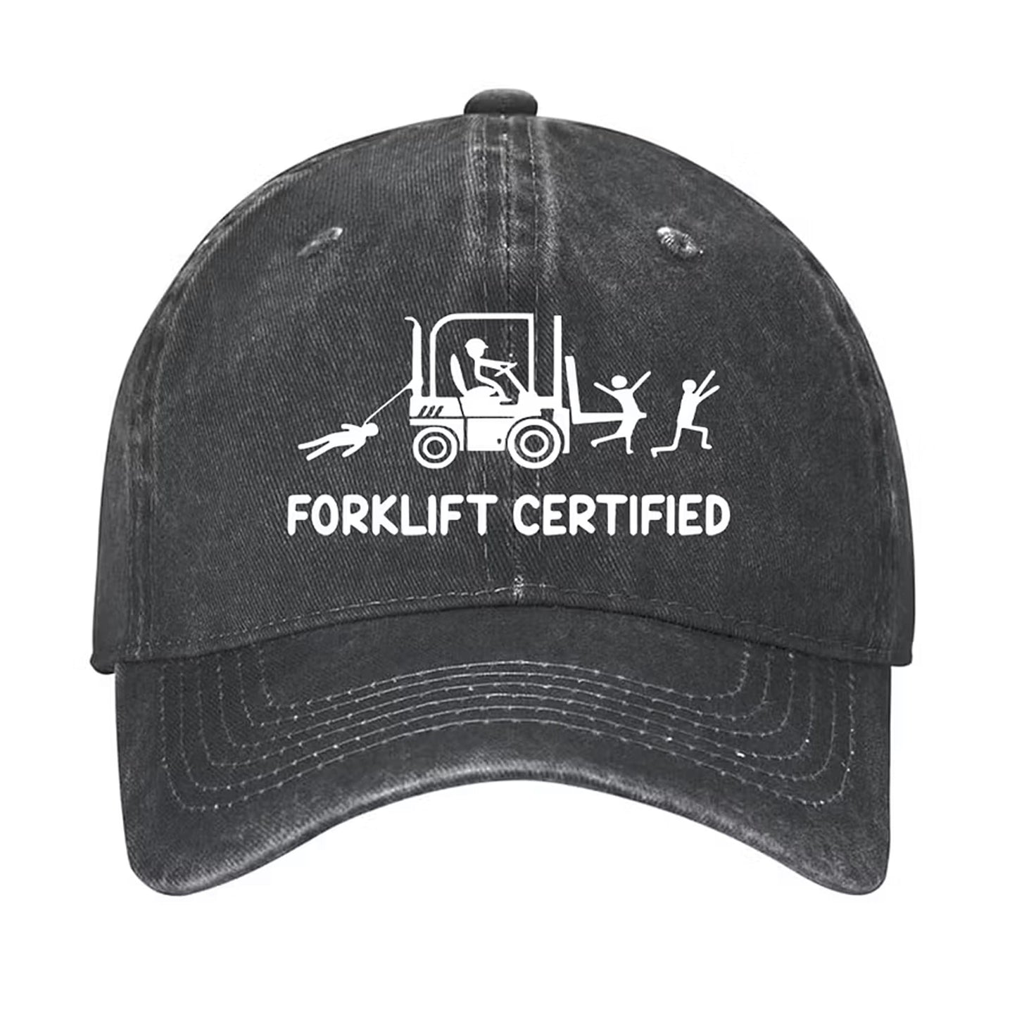 Forklift Certified Funny Warehouse Worker Hat - Mouldkingstore