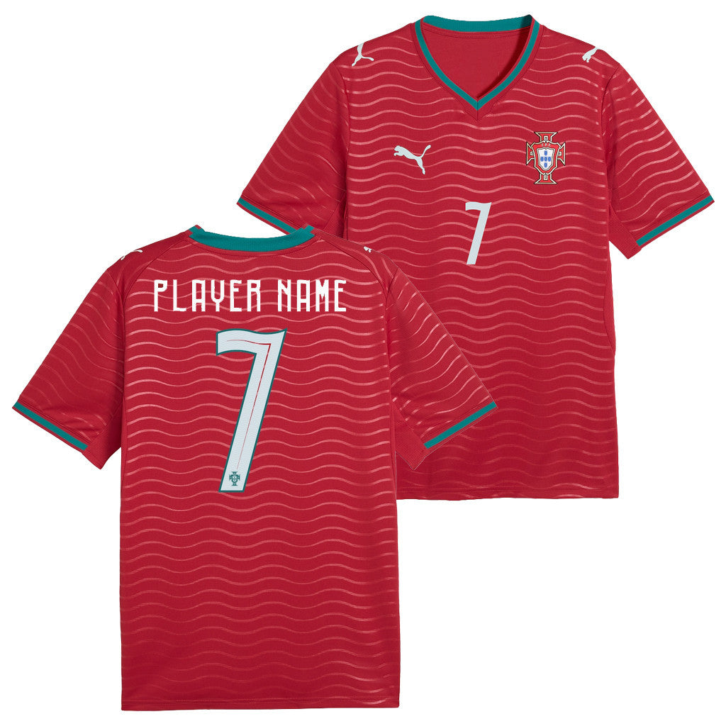 Personalized World Cup 2026 Merch Portugal 2026 Home Jersey Gift For Team Portugal Supporters