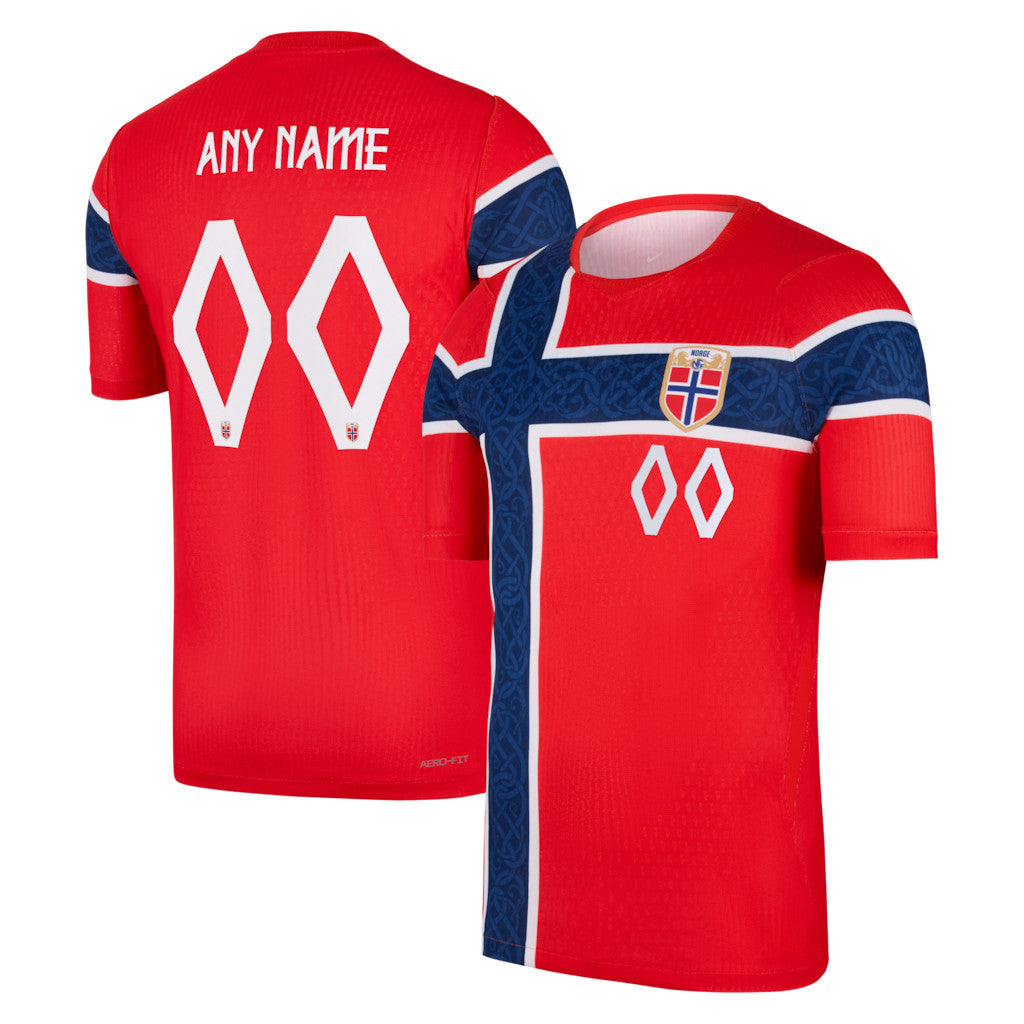 Custom Norway FIFA World Cup 2026 Merch Norway National Team 2026 Home Match Jersey Gifts For Fan