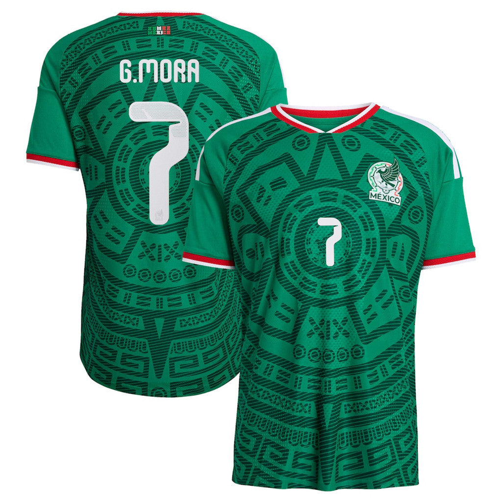 FIFA World Cup 2026 Merch Gilberto Mora Mexico National Team 2026 Jersey Gifts For Mexico Fan