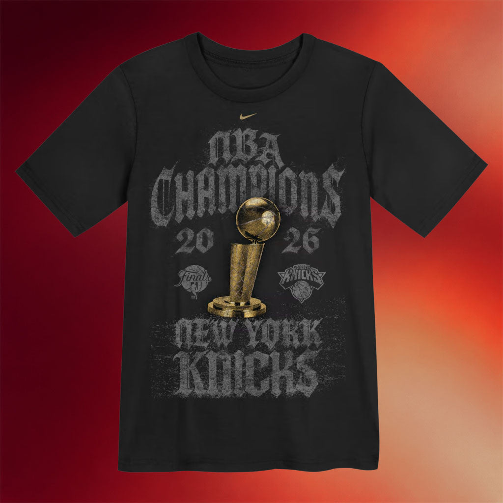 New York Knicks Championship Shirt Locker Room Collection NY Knicks 2026 Finals Champions Merch Black