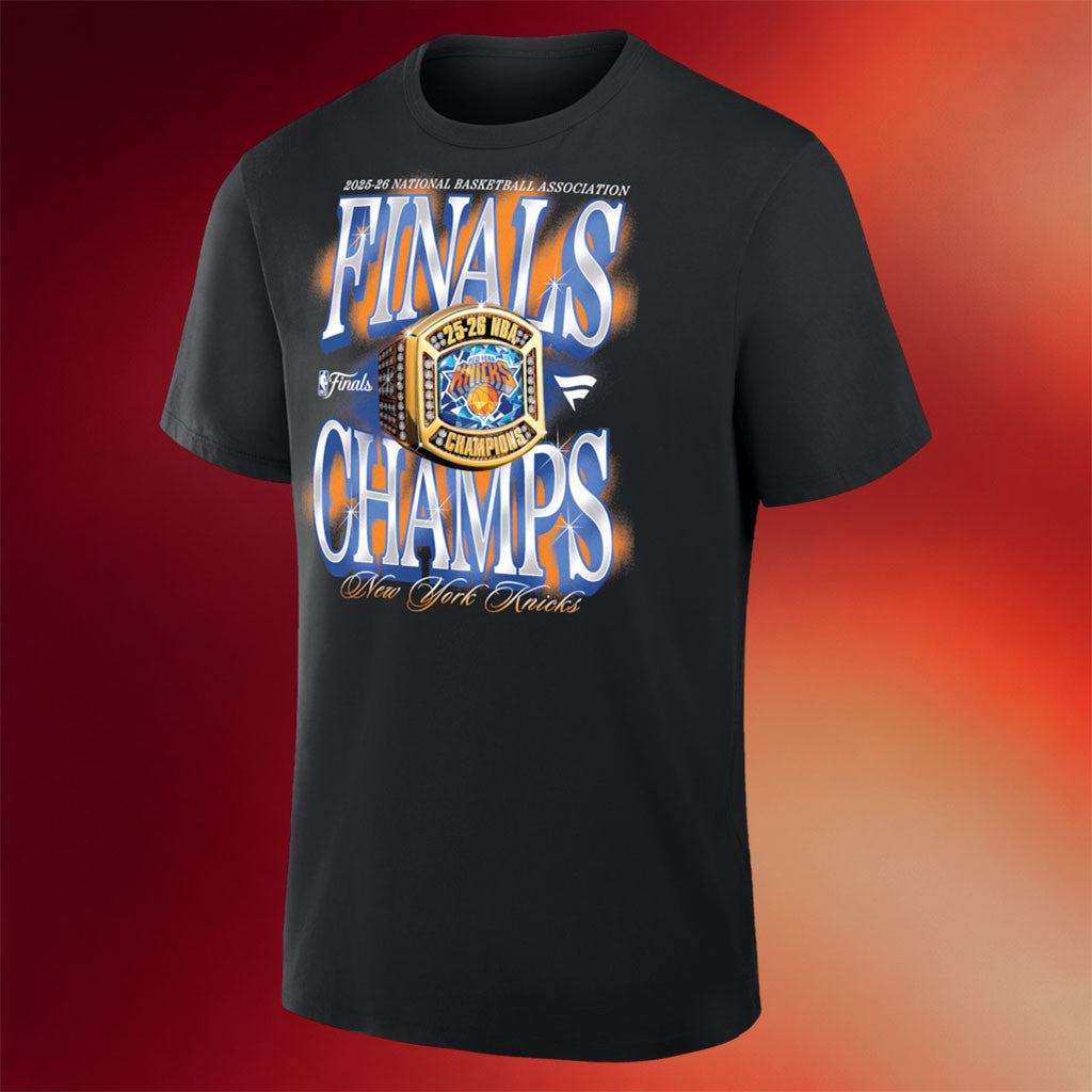 New York Knicks Champions Merch NY Knicks 2026 Finals Champions Ring T-Shirt Black Gift For Fan