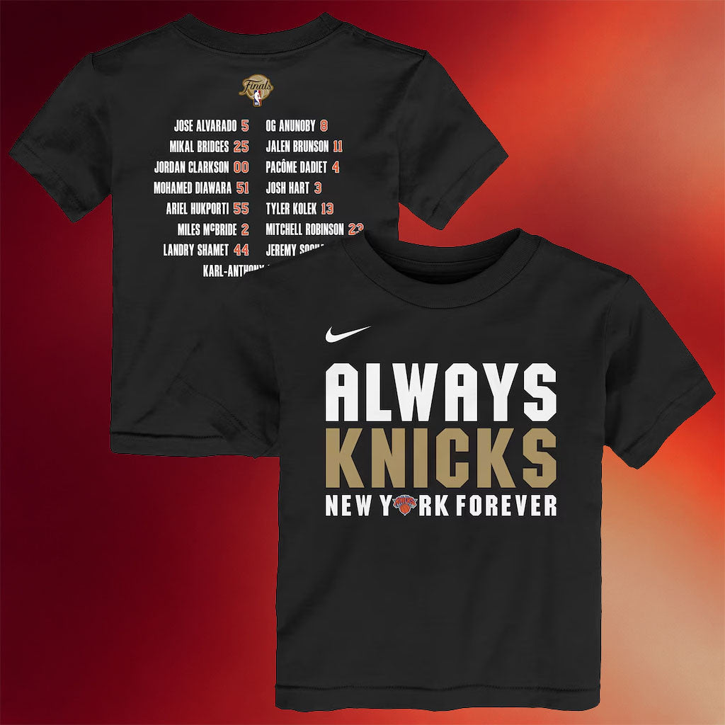 New York Knicks Championship Shirt 2026 NY Knicks Finals Champions Roster T-Shirt Fan Apparel
