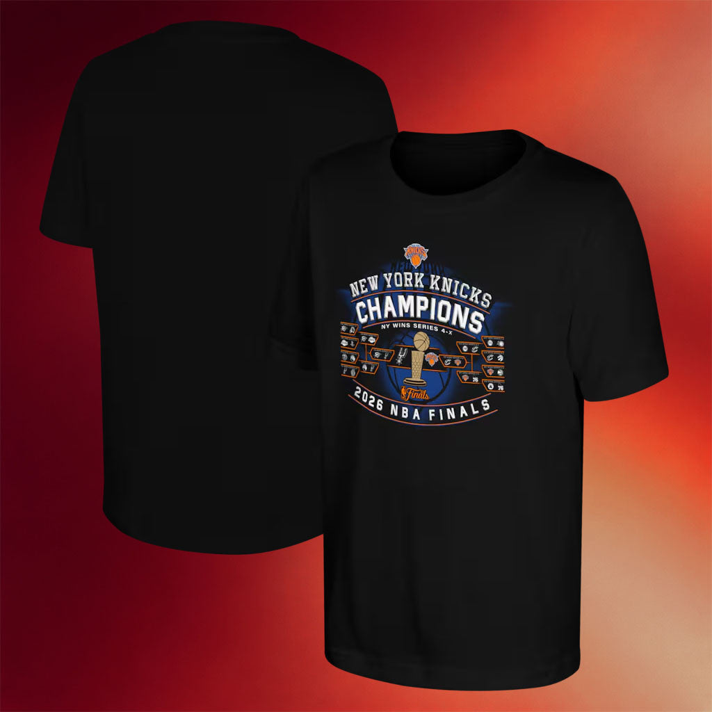 2026 New York Knicks Champions Merch NY Knicks Stadium Finals Champions Bracket T-Shirt Fan Gift