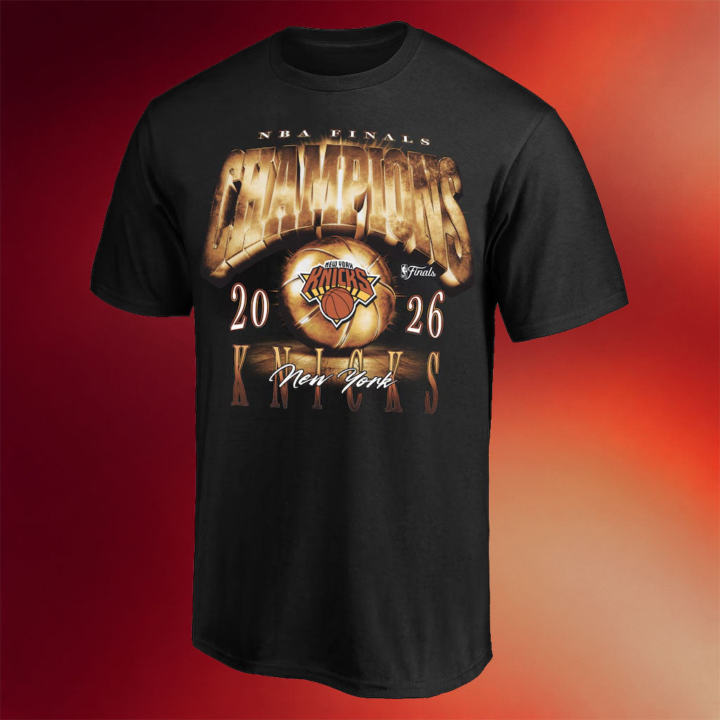 New York Knicks Champions Merch 2026 NY Knicks Finals Champions T-Shirt Black Gifts For Fans
