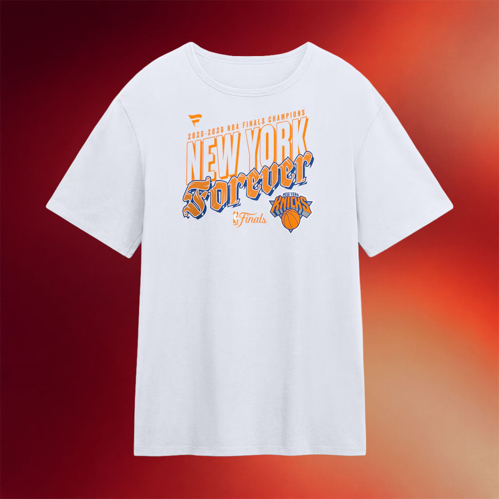 NY Knicks Championship Shirt New York Knicks White 2026 Finals Champions Hometown T-Shirt White