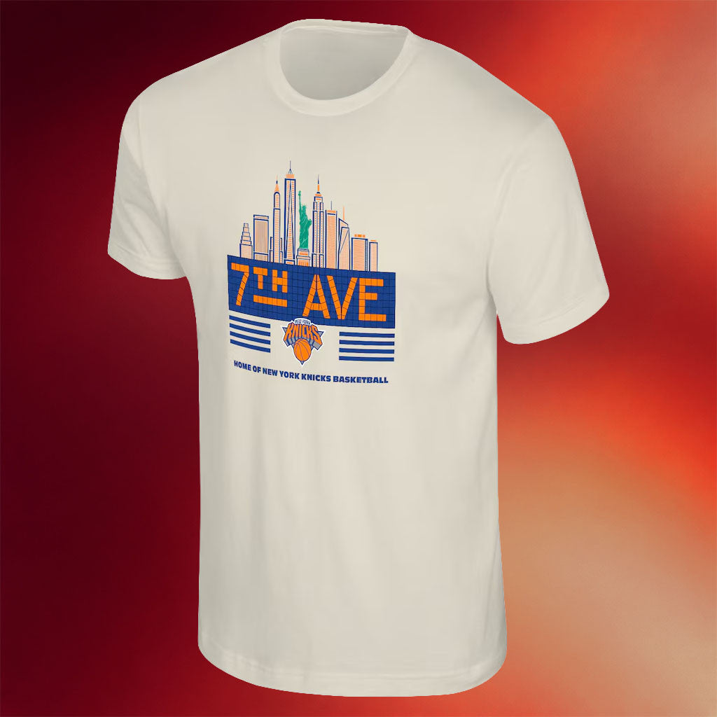 New York Knicks Champions Merch 2026 NY Knicks Stadium 7th Avenue Subway T-Shirt Fans Gifts