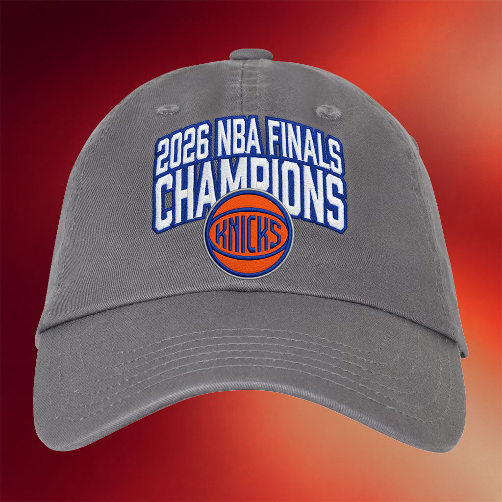 2026 New York Knicks Champions Merch NY Knicks Finals Champions Hat Embroidered Fans Gifts