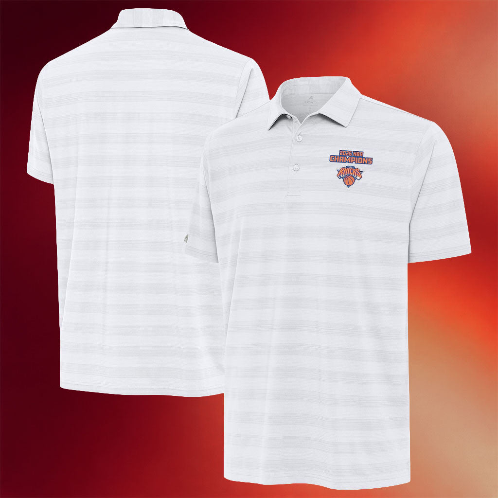 New York Knicks Champions Merch NY Knicks 2026 Finals Champions Tunnel Polo Shirt Gifts For Men