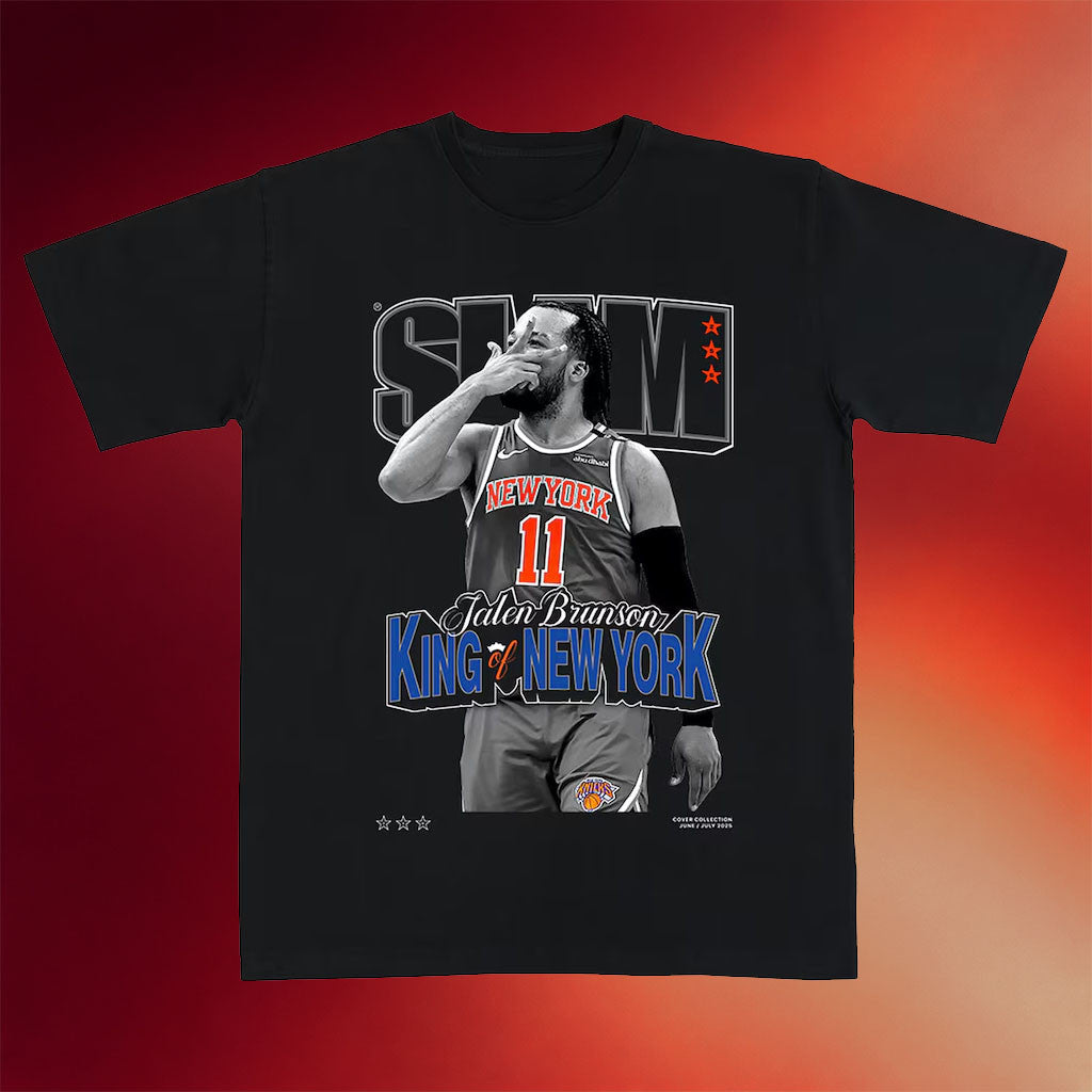 Jalen Brunson Merch 2026 Jalen Brunson SLAM Cover T-Shirt New York Knicks Championship Shirt