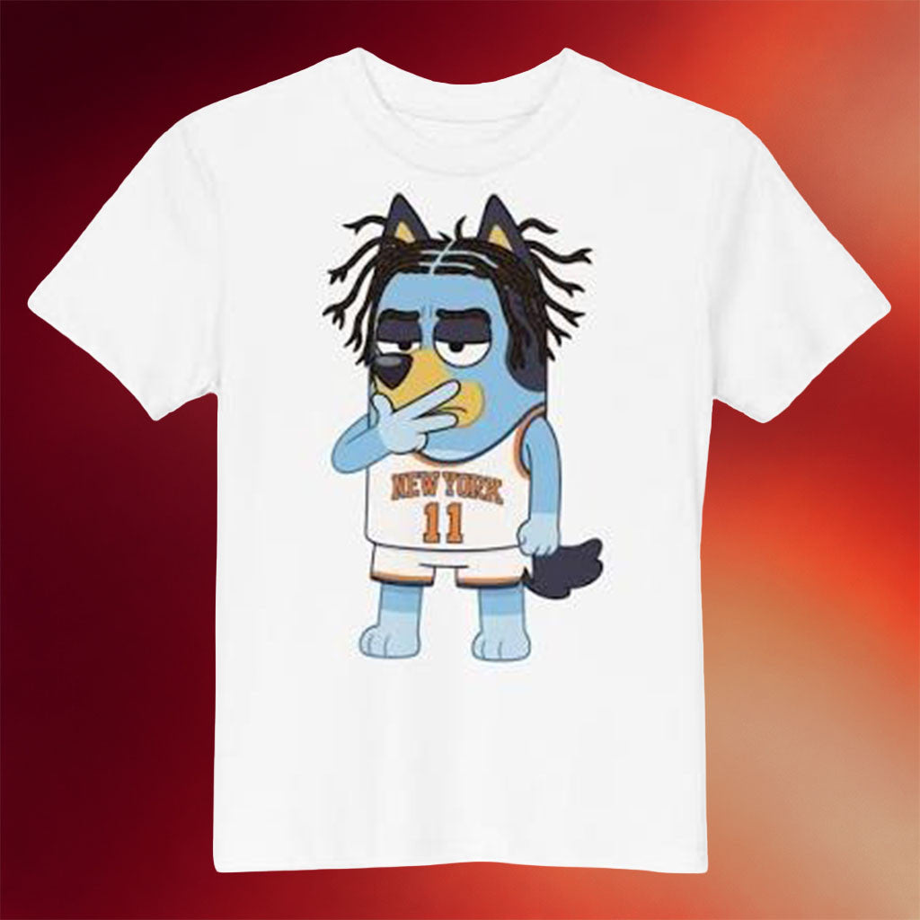Jalen Brunson Merch Jalen Brunson Bluey Jalen T-Shirt 2026 Knicks Champions Merch Gifts For Fans