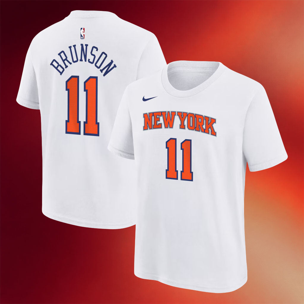 Jalen Brunson Merch 2026 Jalen Brunson #11 NY Knicks Association T-Shirt Knicks Champions Merch