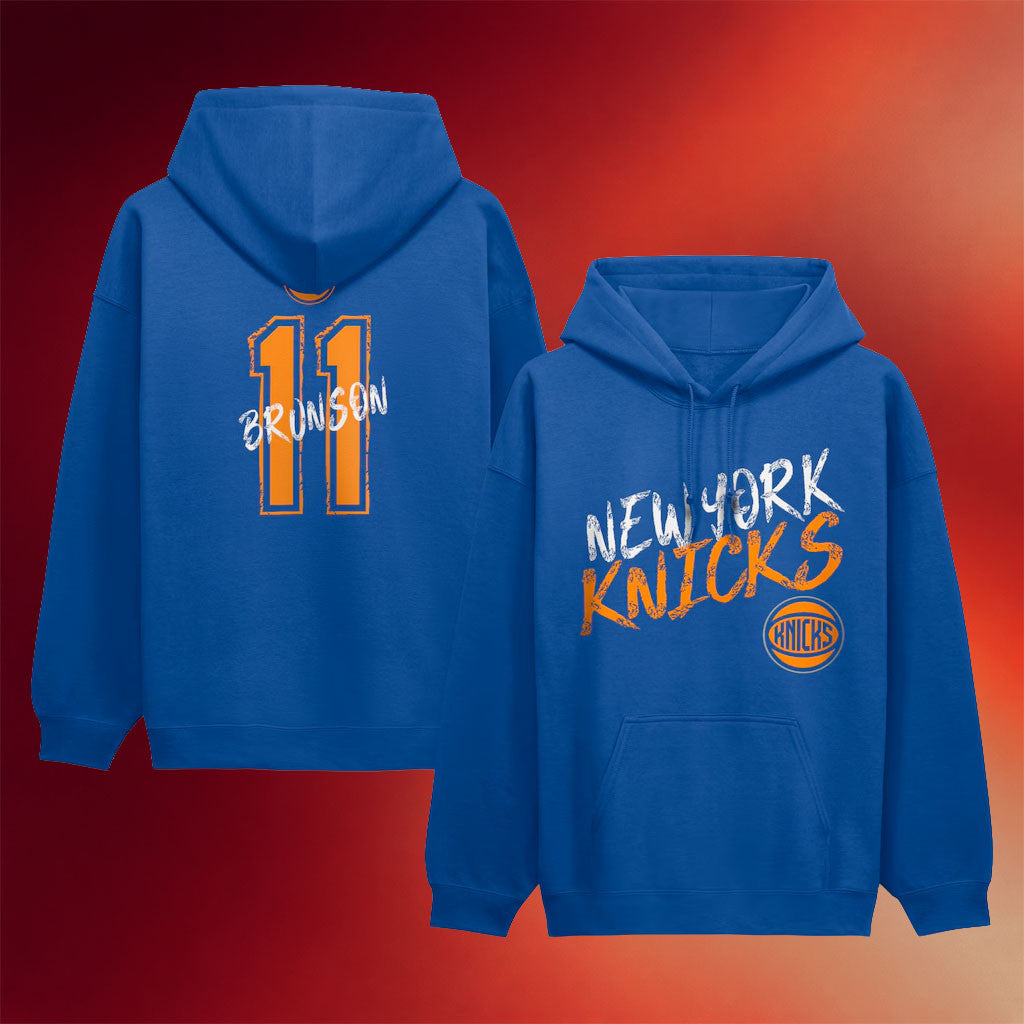 Jalen Brunson Merch 2026 Jalen Brunson New York Knicks Hustle Hoodie Knicks Champions Merch