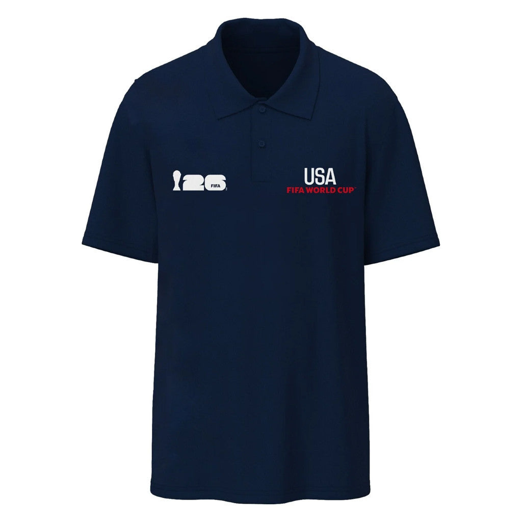 FIFA World Cup 2026 Merch USA FIFA World Cup Polo Shirt USMNT Merch Gifts For Soccer Fans