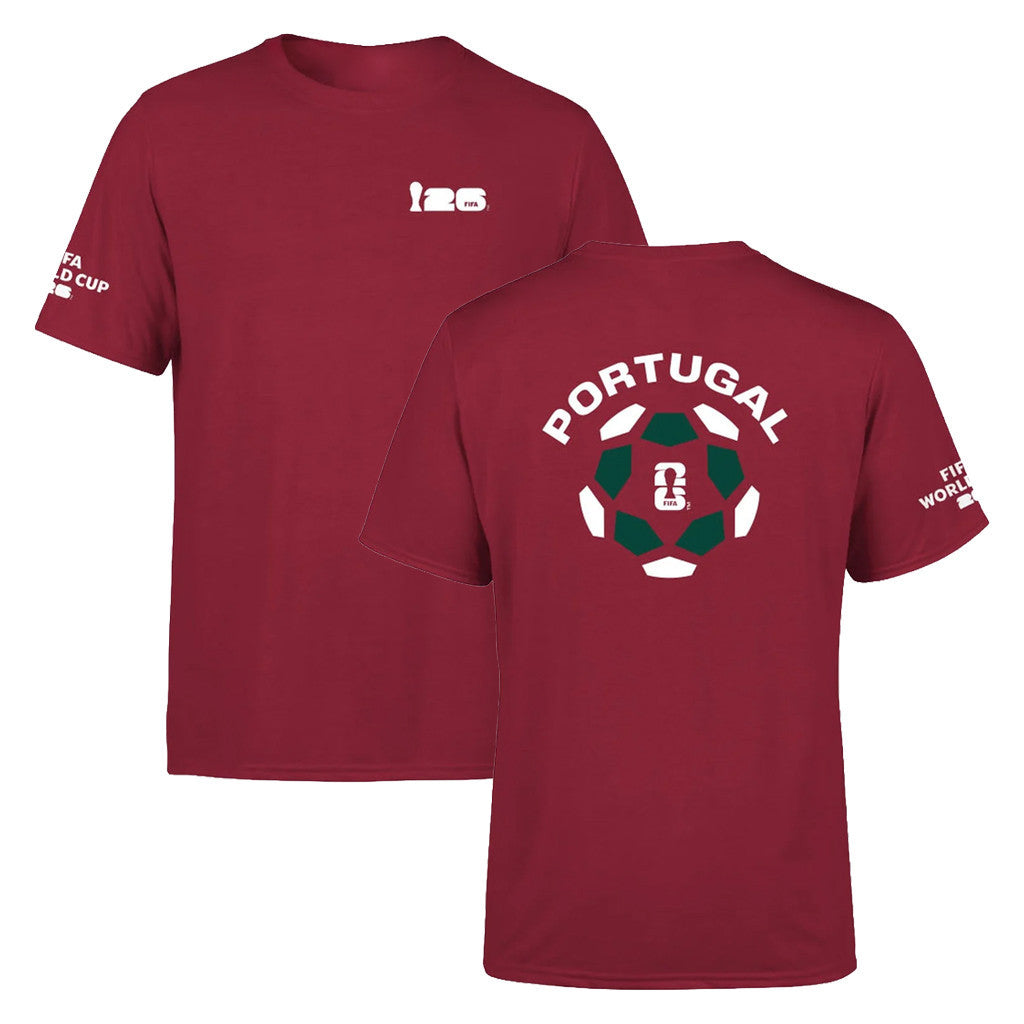 FIFA World Cup 2026 Merch Portugal Football Team T-Shirt Game Day Shirt Portugal Fan Gifts