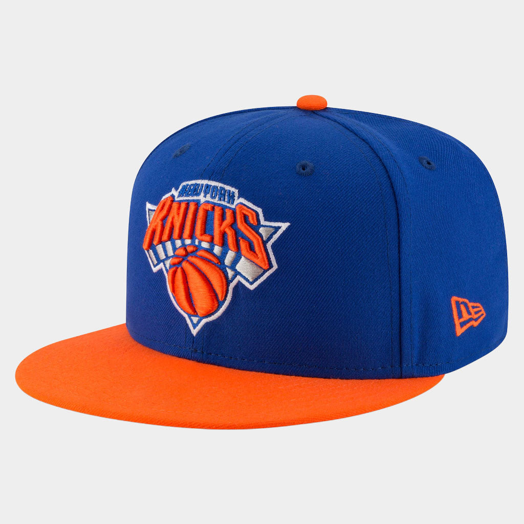 New York Knicks Champions Merch Knicks 2026 Finals Champions Two Tone Snapback Hat Embroidered