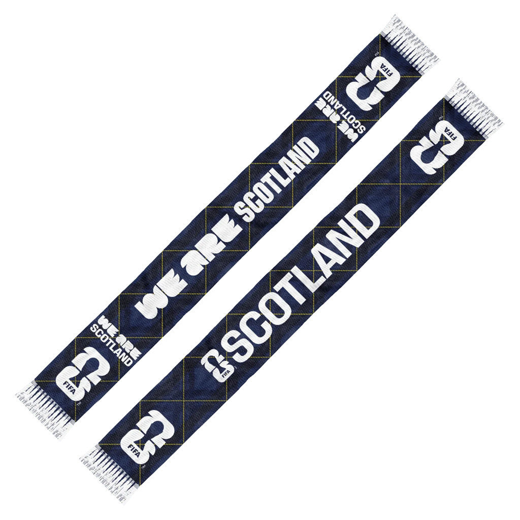 Scotland FIFA World Cup Merch 2026 We Are Scotland Scarf Game Day Gear Gift For Football Fans
