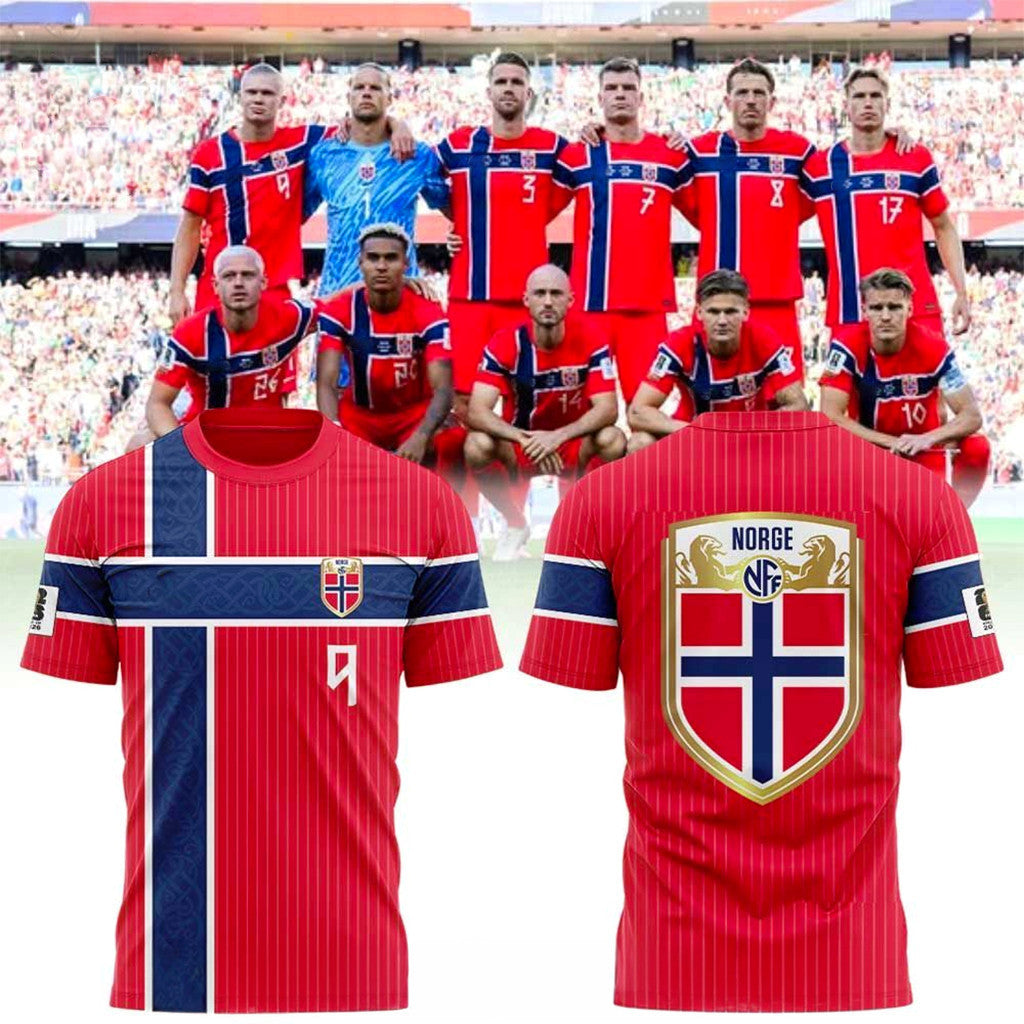 Norway FIFA World Cup 2026 T-Shirt Norway National Team Merch Gift For Football Lovers