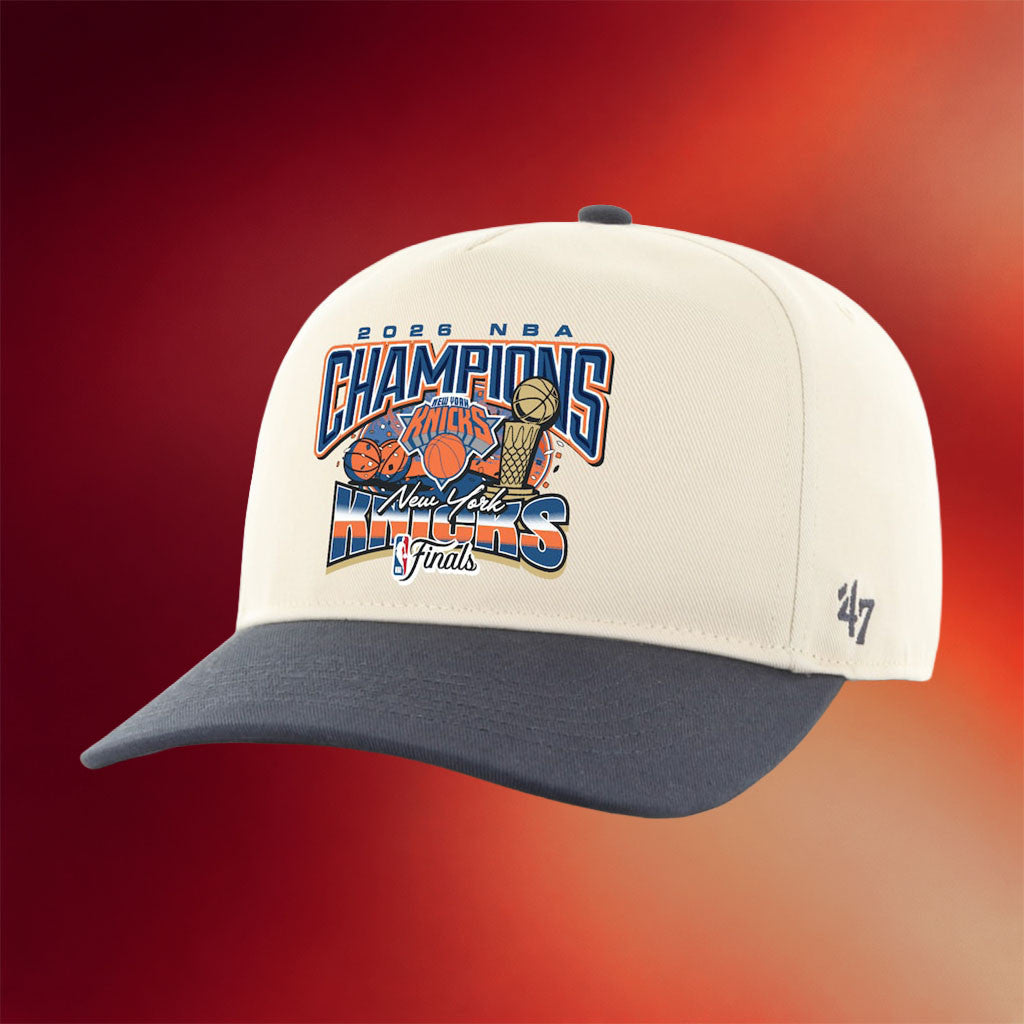 New York Knicks Champions Merch 47 NY Knicks 2026 Finals Champions Embroidered Hat Fan Gifts