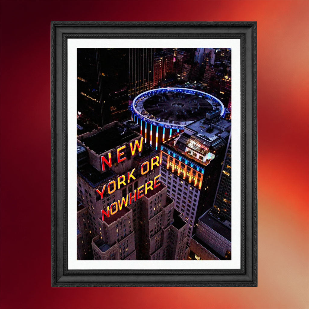 New York Or Nowhere Merch NYON X Knicks 2026 NYON Sky High Poster Wall Art Decor For Home