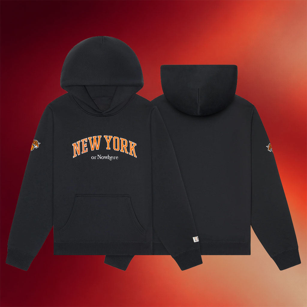 New York Or Nowhere Merch NYON X Knicks Trophies Hoodie NY Knicks Champions Merch Fan Gifts