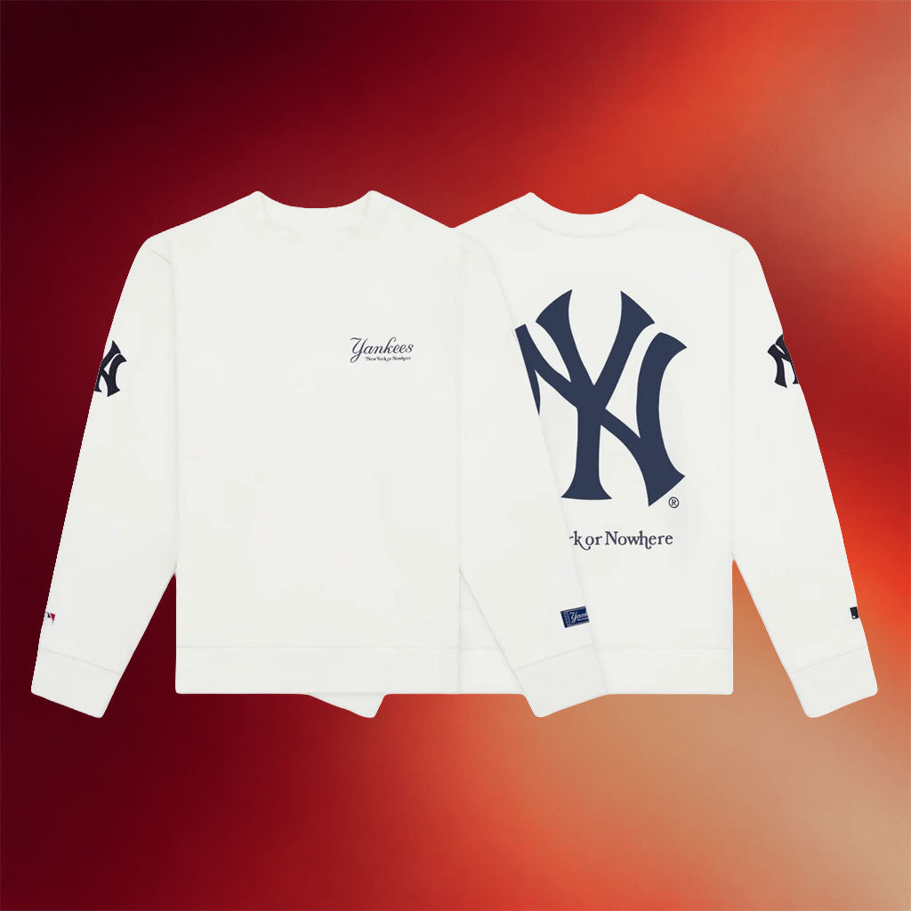 New York Or Nowhere Merch NYON X Yankees Southpaw Crewneck Sweatshirt Fathers Day Presents
