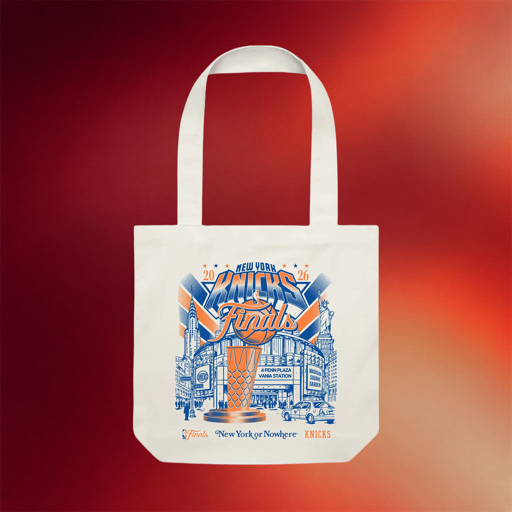 New York Or Nowhere Merch NYON X Knicks 2026 Finals Tote Bag Present For Basketball Fans