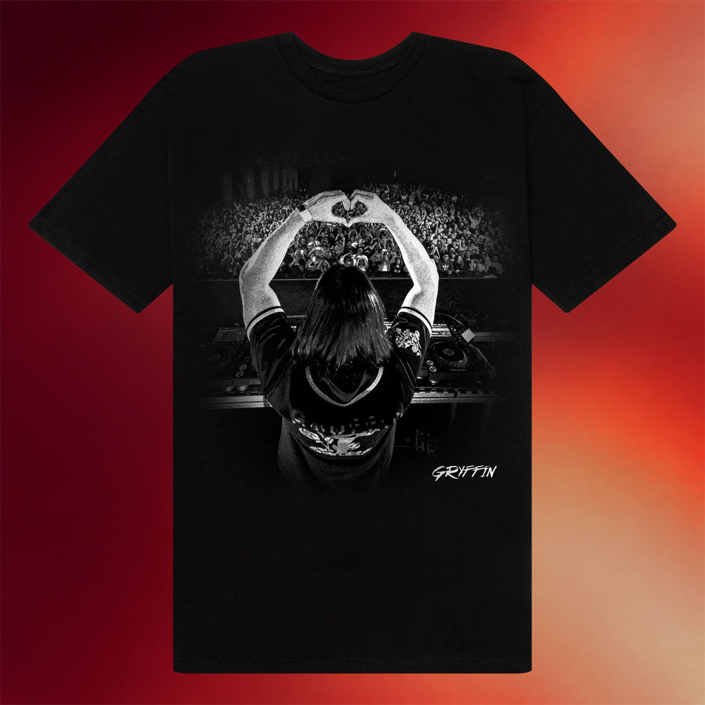 Gryffin Merch 2026 Whole Heart T-Shirt Gryffin Shirts Best Gift For DJ Fans