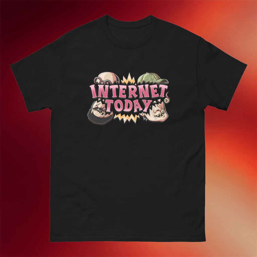 Internet Today Merch 2026 Busting Logo T-Shirt Internet Today Shirt Unique Gifts For Dad