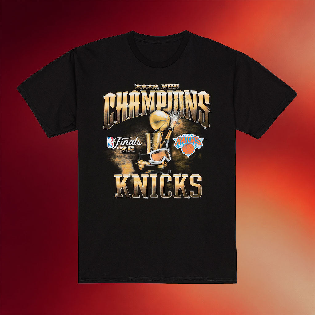 Mitchell And Ness NY Knicks Champions Merch 2026 Knicks Finals Champions T-Shirt Gift For Fans