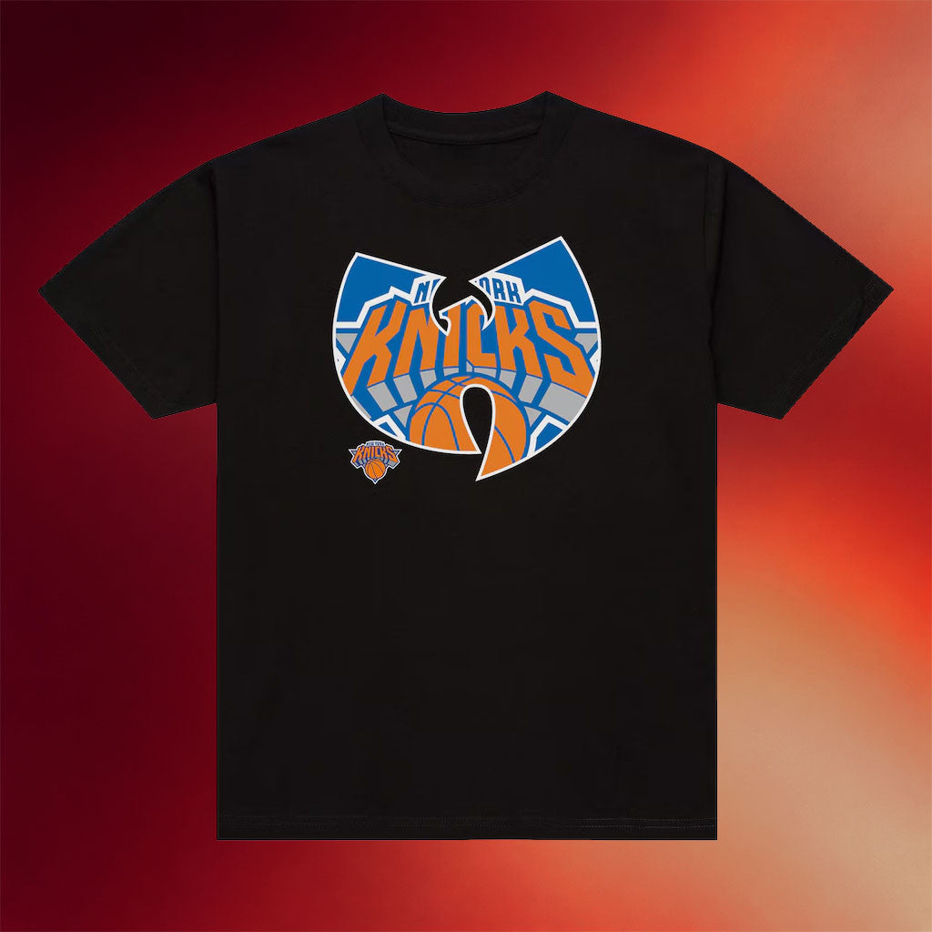 Mitchell And Ness NY Knicks Champions Merch 2026 New York Knicks X Wu-Tang T-Shirt Him Gifts