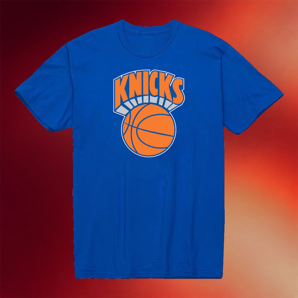 Mitchell And Ness NY Knicks Champions Merch 2026 New York Knicks Blue MVP T-Shirt Gift For Fans