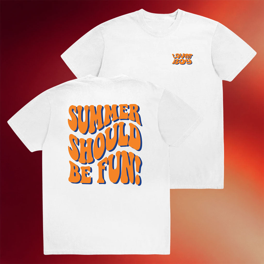 Loverboy Merch 2026 Summer Should Be Fun T-Shirt NY Edition Shirt Perfect Father's Day Gifts