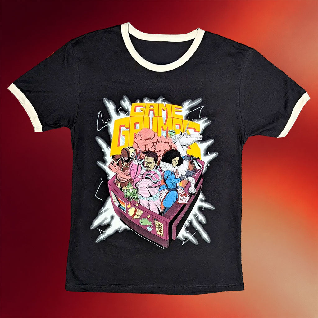 Game Grumps Merch 2026 CRT TV T-Shirt Game Grumps Shirt Gifts For Comedy Fans
