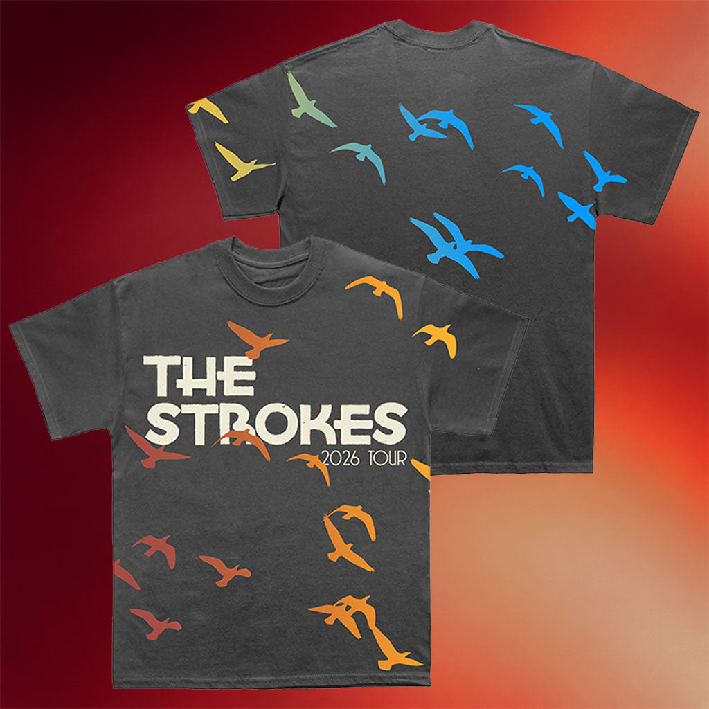 The Strokes Tour Merch The Strokes Birds 2026 Tour T-Shirt Gifts For A Rock Music Lover