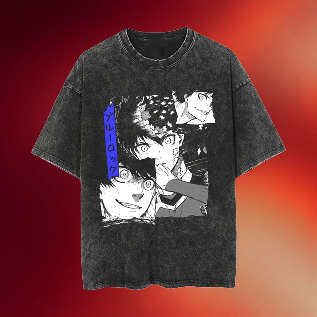 Blue Lock Merch 2026 Isagi Yoichi T-Shirt Blue Lock Shirt Present For Anime Lovers