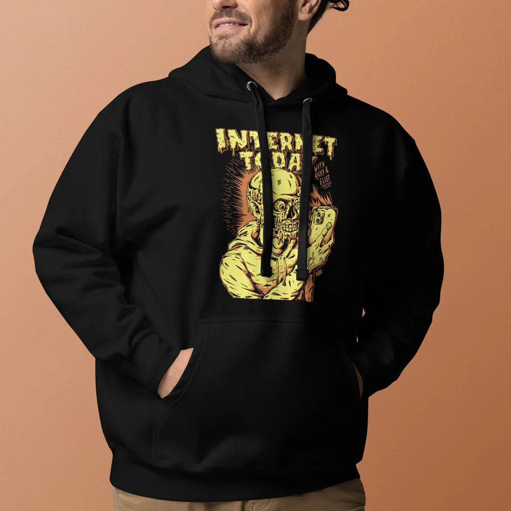 Internet Today Merch 2026 Face Melter Hoodie Internet Today Hoody Present For Husband