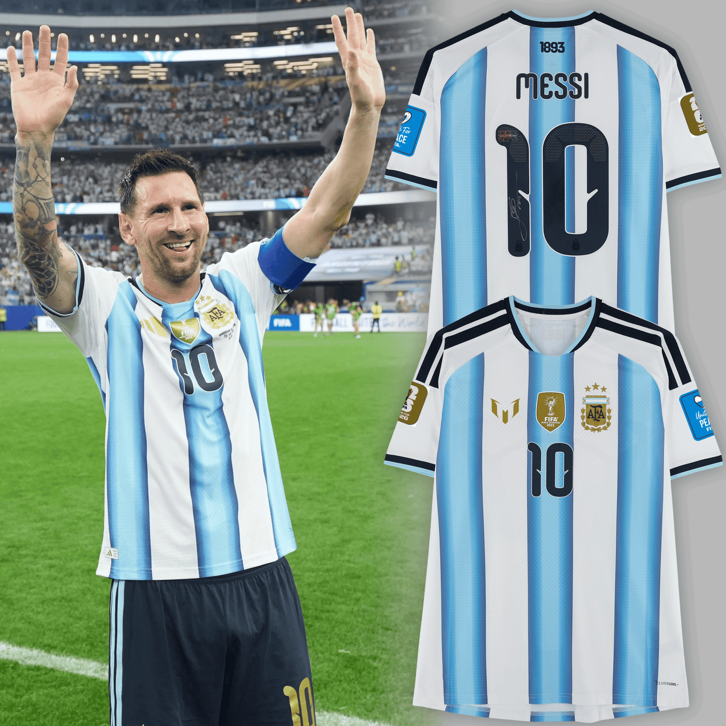 #10 Lionel Messi Argentina National Team 2026 World Cup Jersey Lionel Messi Merch Gift For Fans