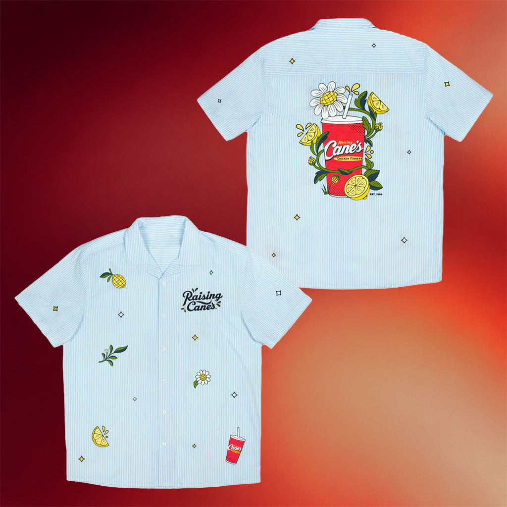 Cane's Gear Merch 2026 Cane’s Fresh Lemon Hawaiian Shirt Summer Gifts For Friends