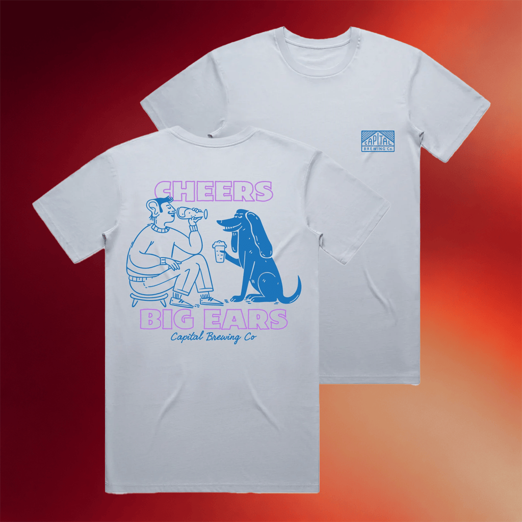 Capital Brewing Merch 2026 Cheers Big Ears T-Shirt Special Birthday Gifts For Dad