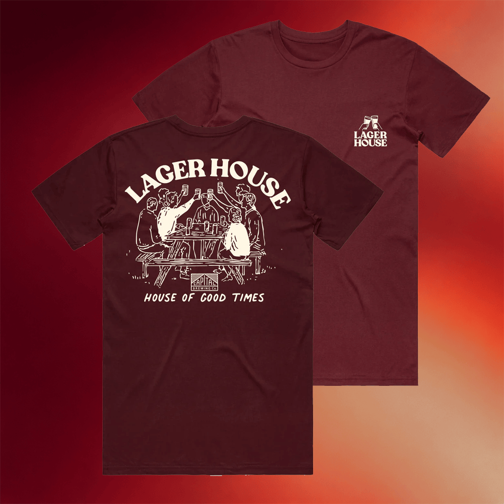 Capital Brewing Merch 2026 House Of Good Times T-Shirt Gifts Ideas For Dad