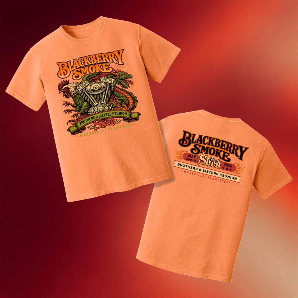 Blackberry Smoke Merch Shed 2026 T-Shirt Best Gifts For Rock Music Lovers