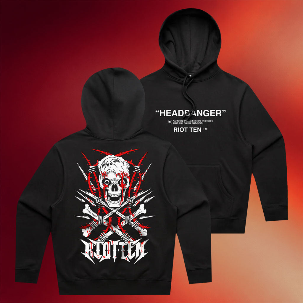 KT8 Merch 2026 Riot Ten Imposter Headbanger Hoodie Riot Ten Merch Present For Brothers