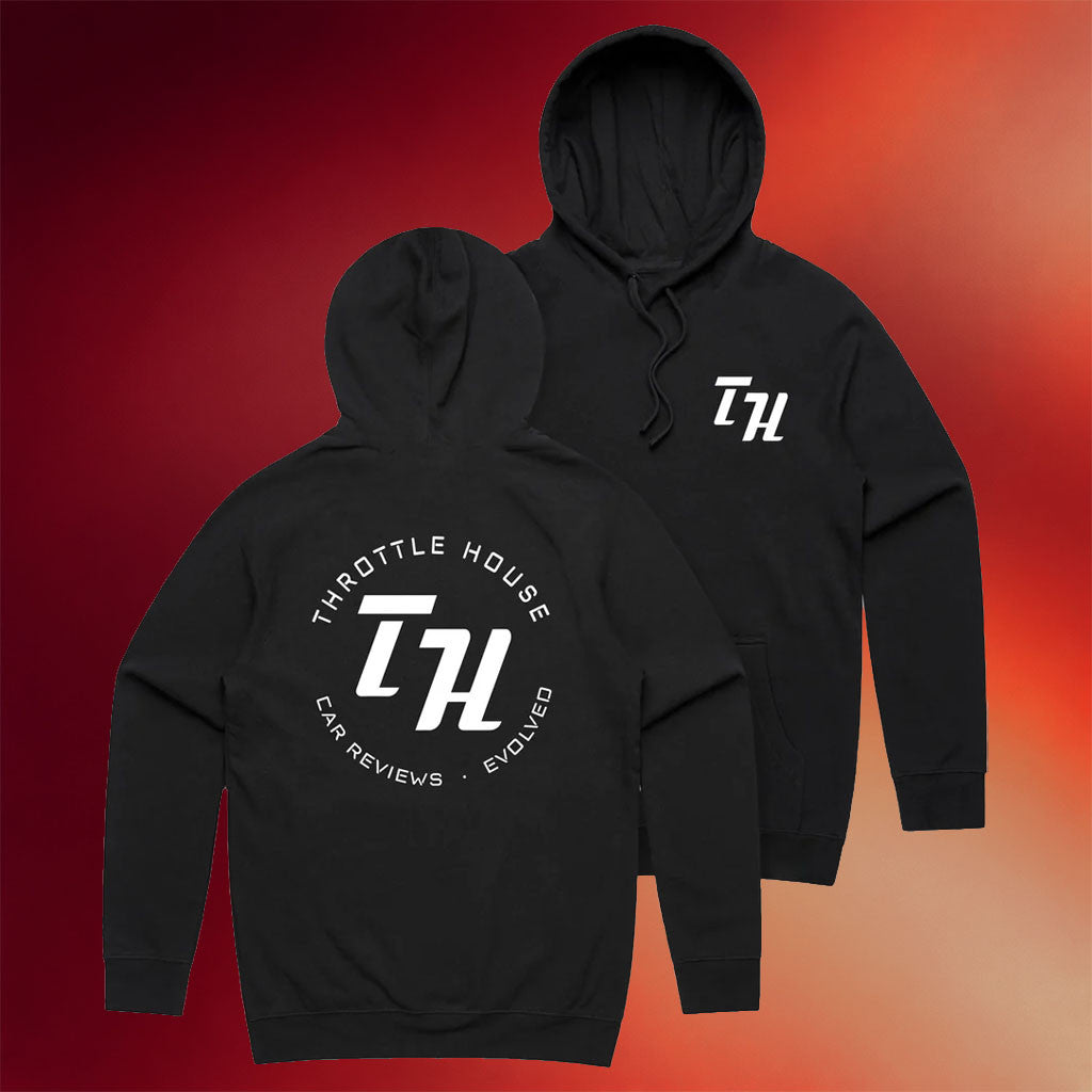 KT8 Merch 2026 Throttle House Car Reviews Evolved Hoodie Throttle House Hoodie Fan Gifts