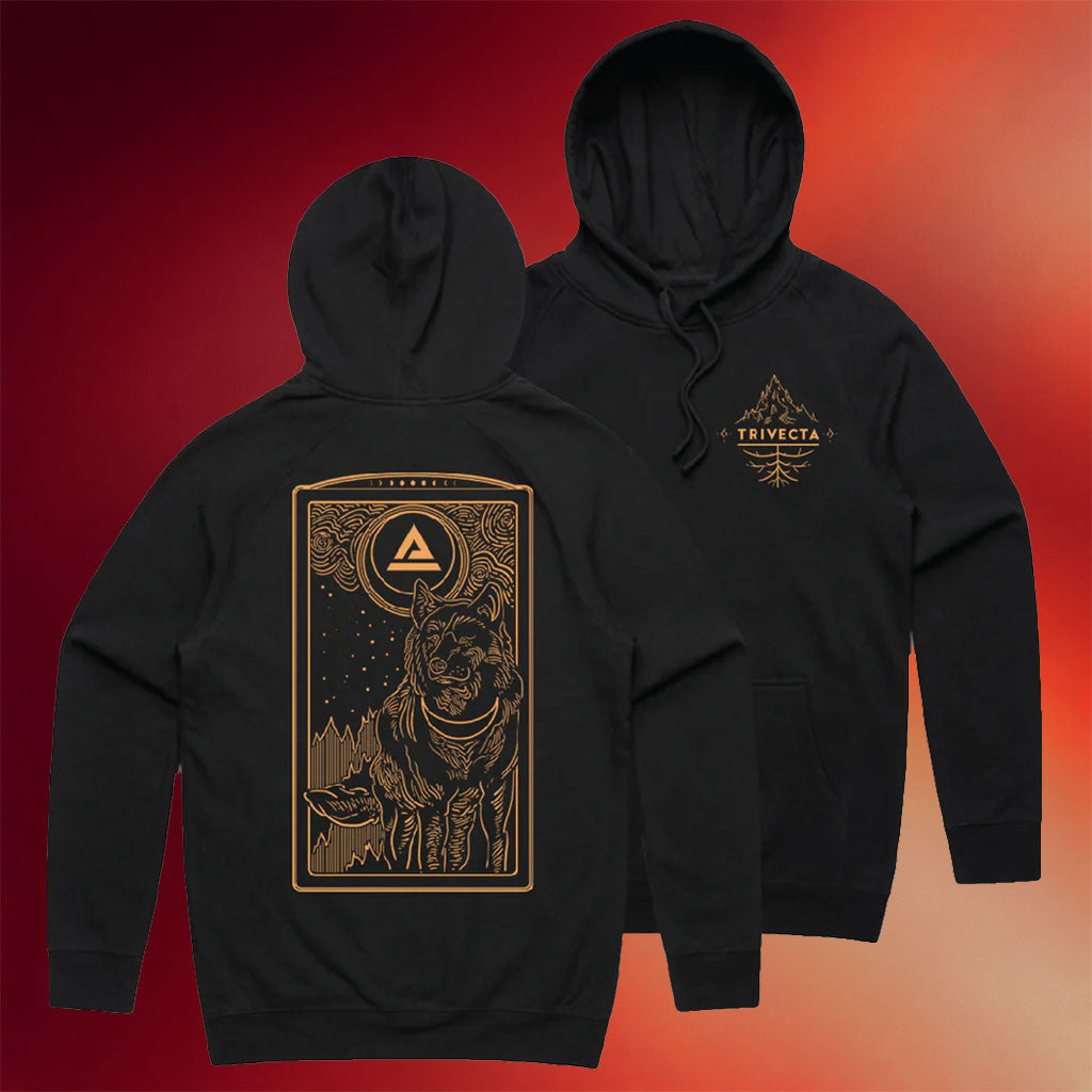 KT8 Merch 2026 Trivecta Wolf Black Hoodie Trivecta Merch Gifts Ideas For Friends
