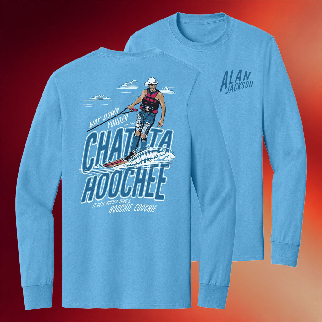 Alan Jackson Merch 2026 Chattahoochee Down Yonder Long Sleeve Shirt Gifts For Boyfriend