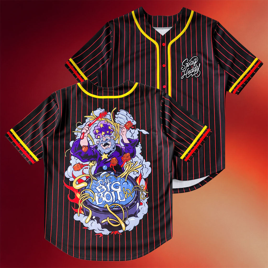 KT8 Merch 2026 Spag Heddy Big Boil Baseball Jersey Spag Heddy Merch Gift For Music Fans